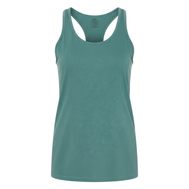 Adult Garment Dye Racerback Tank Emerald (GDRB-100)